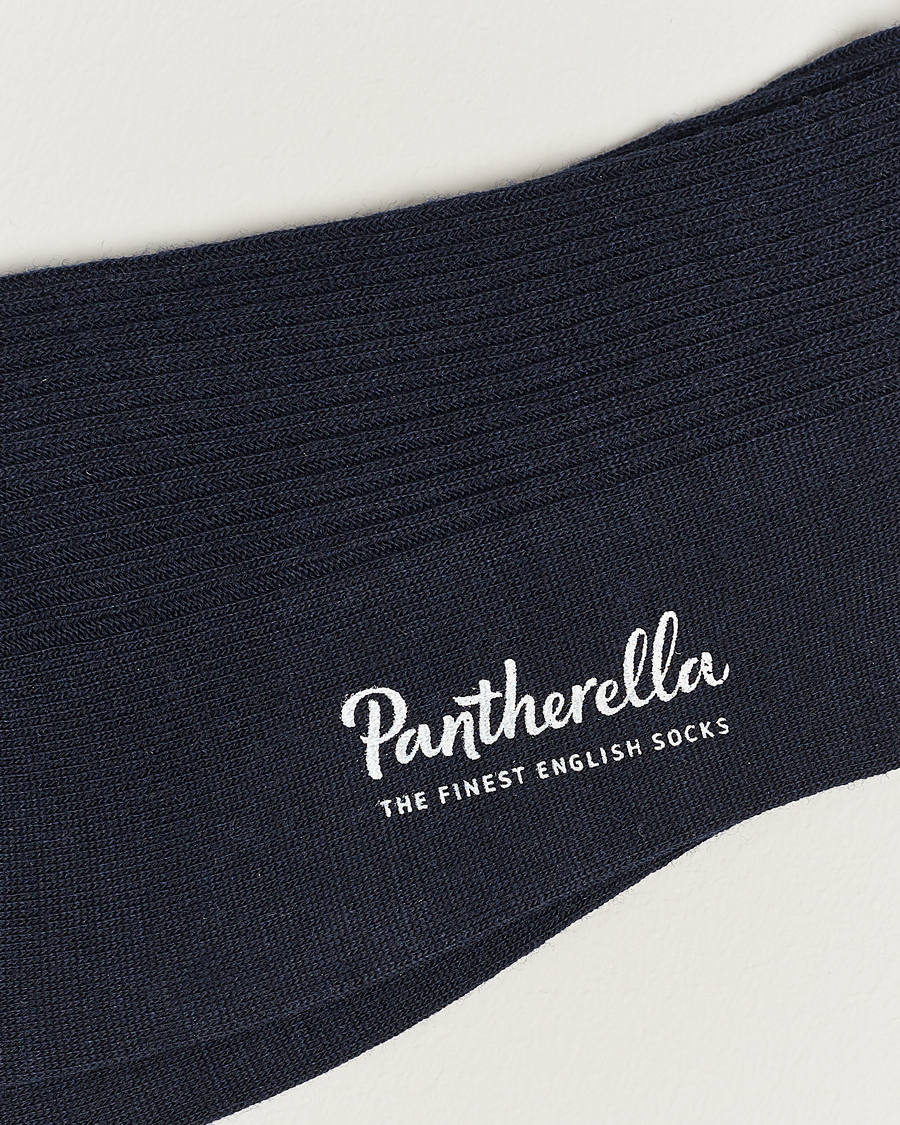 Men | Pantherella | Pantherella | Naish Long Merino/Nylon Sock Navy