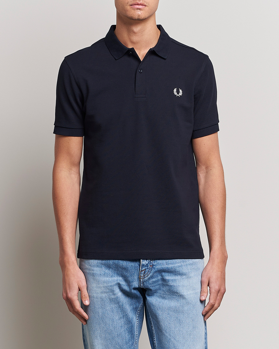 Men | Clothing | Fred Perry | Plain Polo Navy