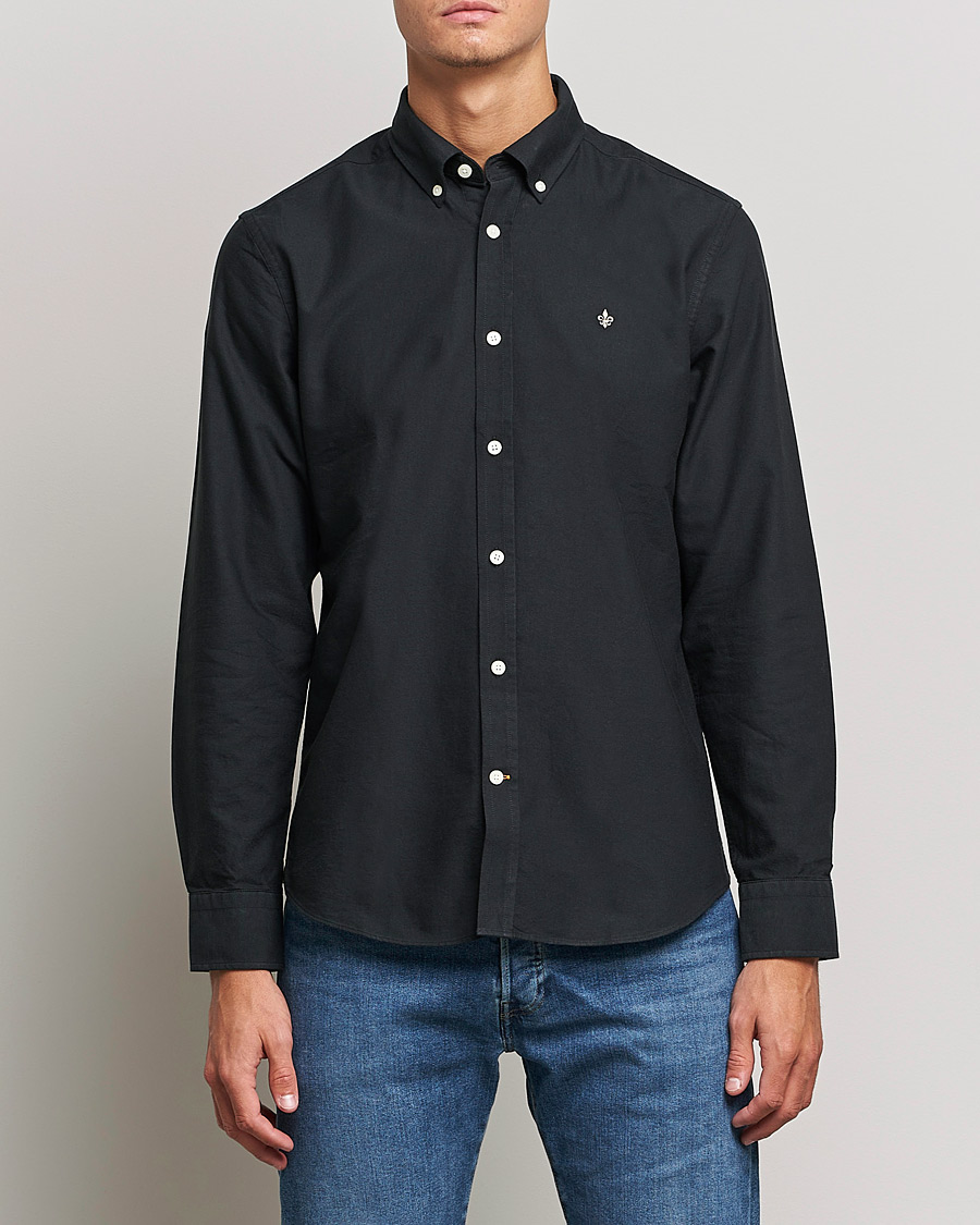 Men | Clothing | Morris | Douglas Oxford Shirt Black