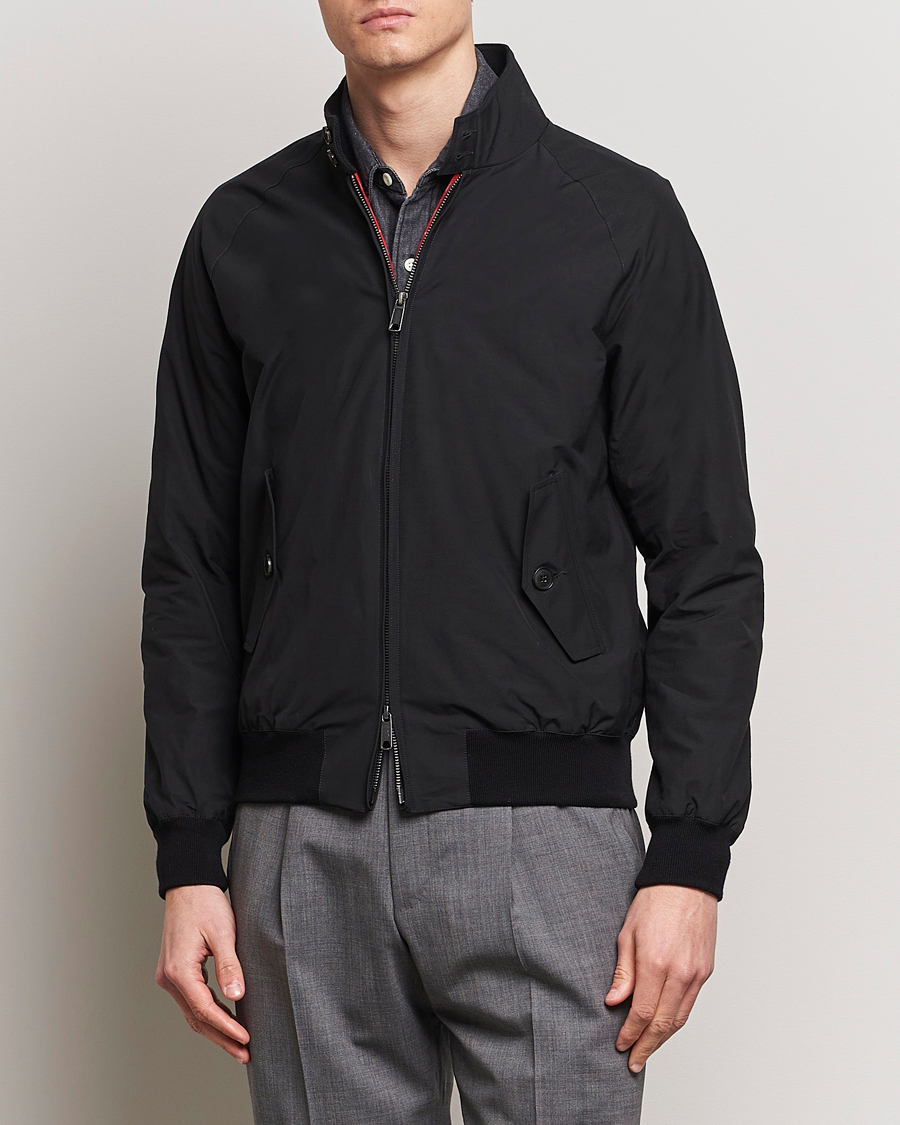 Men | Clothing | Baracuta | G9 Original Harrington Jacket Black