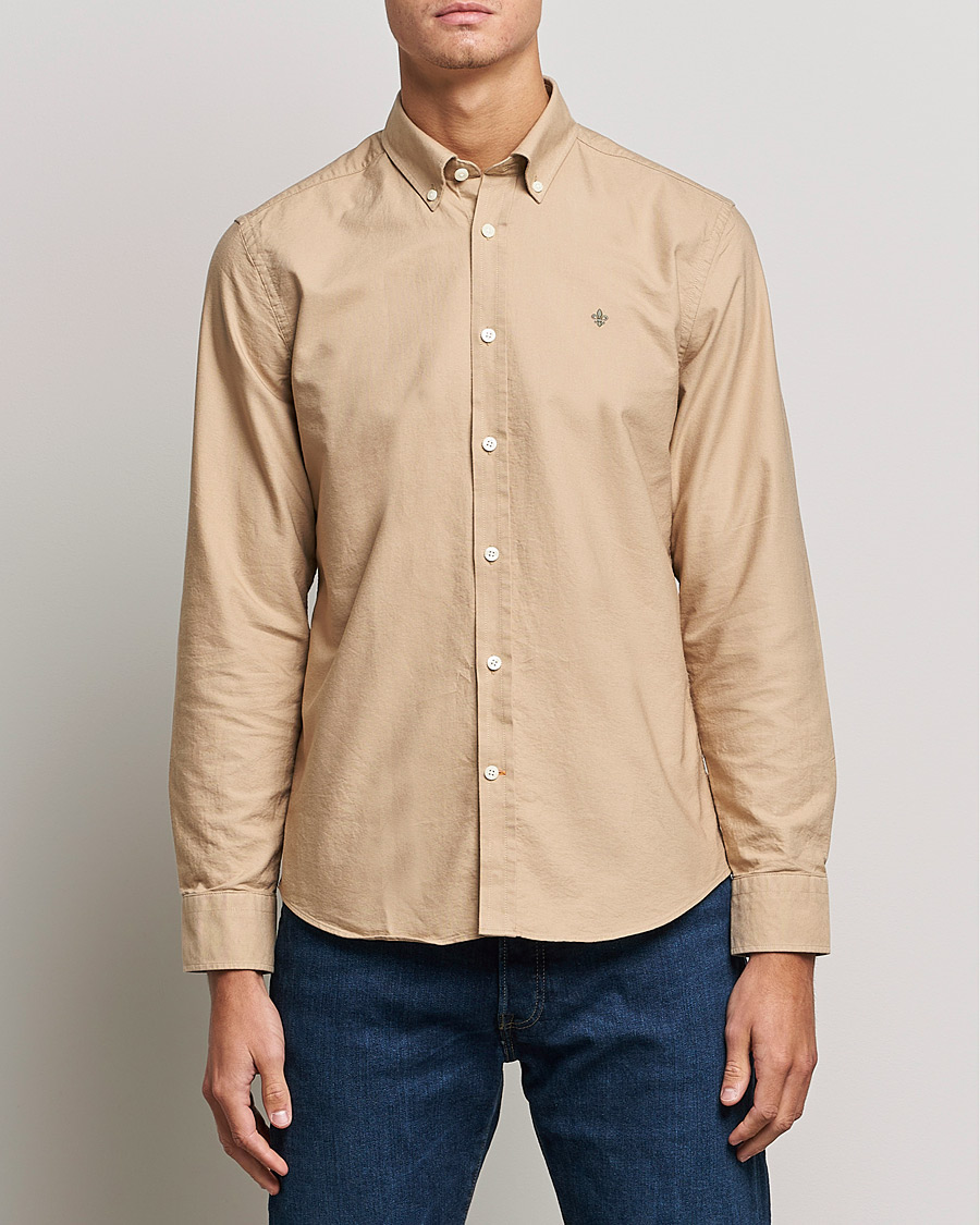 Men | Clothing | Morris | Douglas Oxford Shirt Khaki