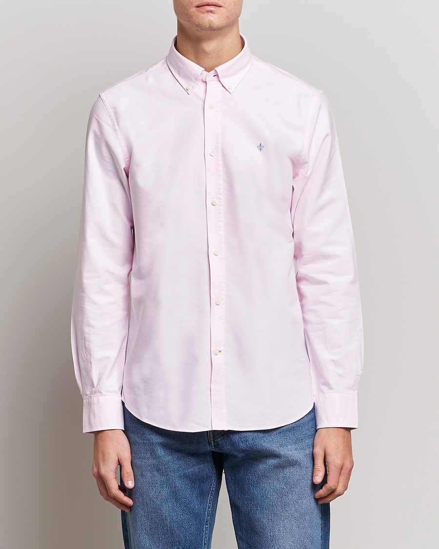 Men | Clothing | Morris | Douglas Oxford Shirt Pink