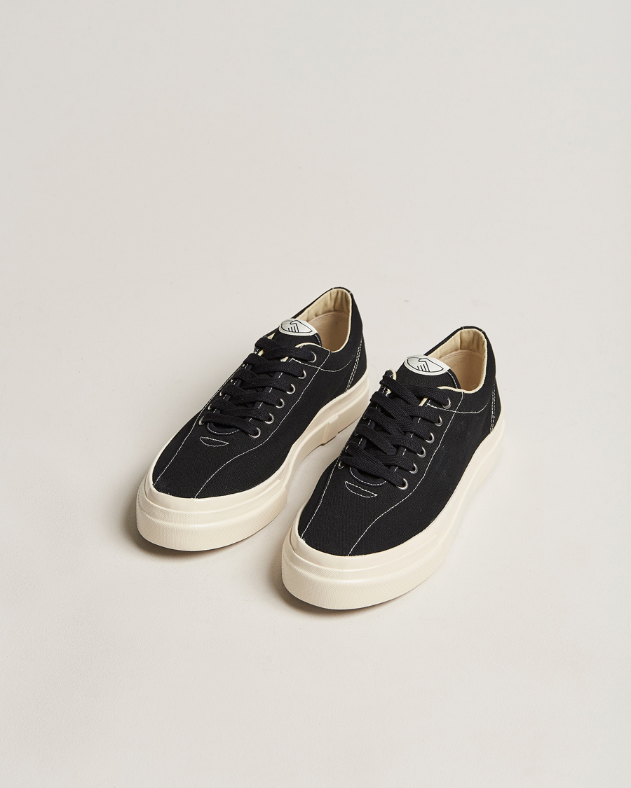 Men | What's new | Stepney Workers Club | Dellow Canvas Sneaker Black