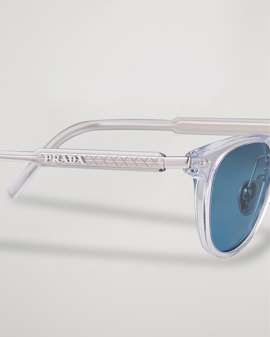 Men | Prada | Prada Eyewear | 0PR 17YS Polarized Sunglasses Transparent