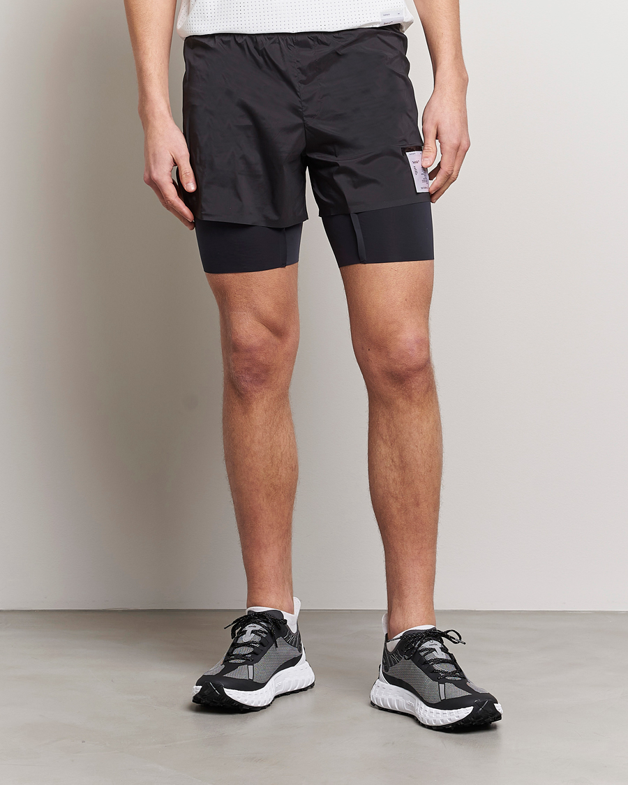 Men | Functional shorts | Satisfy | TechSilk 8 Inch Shorts Black