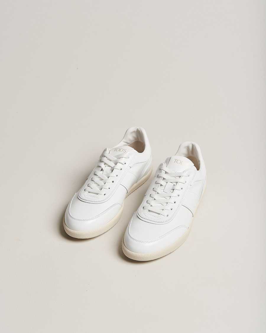 Men | Shoes | Tod\'s | Cassetta Leggera Sneaker White Calf