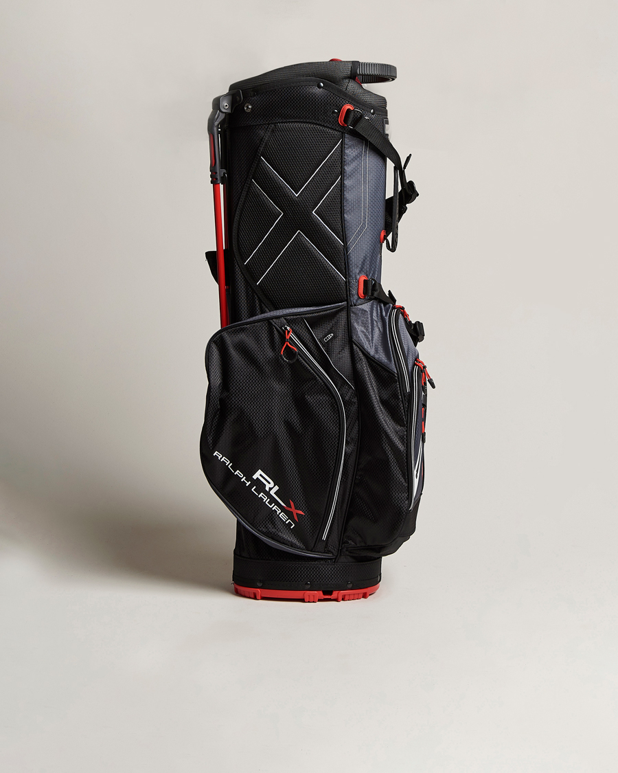 Men | Accessories | RLX Ralph Lauren | Stand Golf Bag Grey/Black