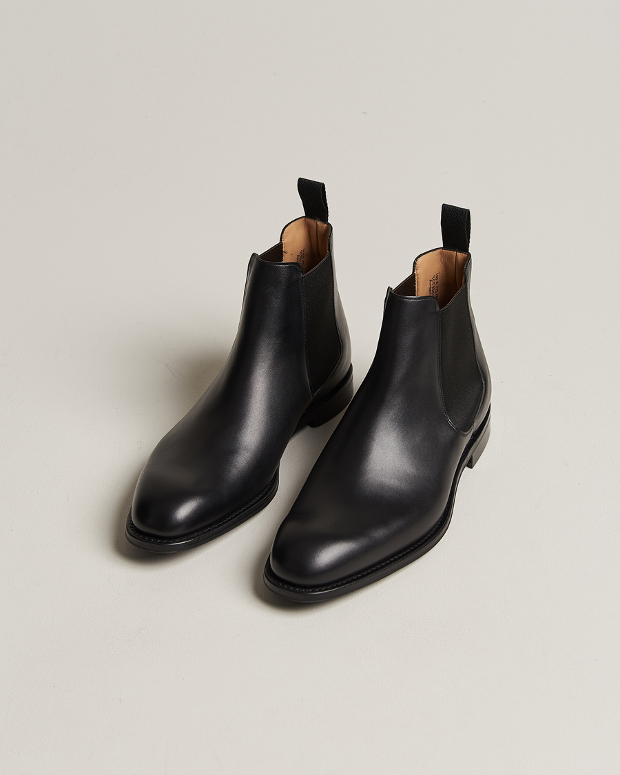 Men | Shoes | Church\'s | Amberley Chelsea Boots Black Calf