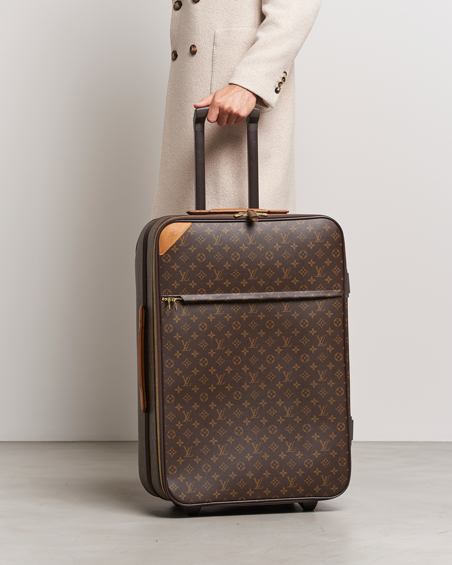 Men |  | Louis Vuitton Pre-Owned | Pégase 70 Trolley Monogram