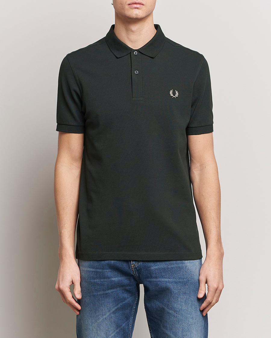 Men | Fred Perry | Fred Perry | Plain Polo Shirt Night Green