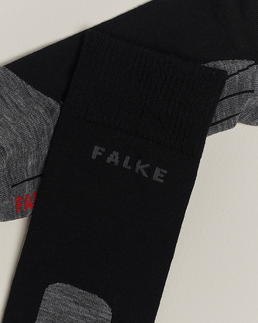 Men | Falke Sport | Falke Sport | Falke TK5 Wander Trekking Socks Black Mix