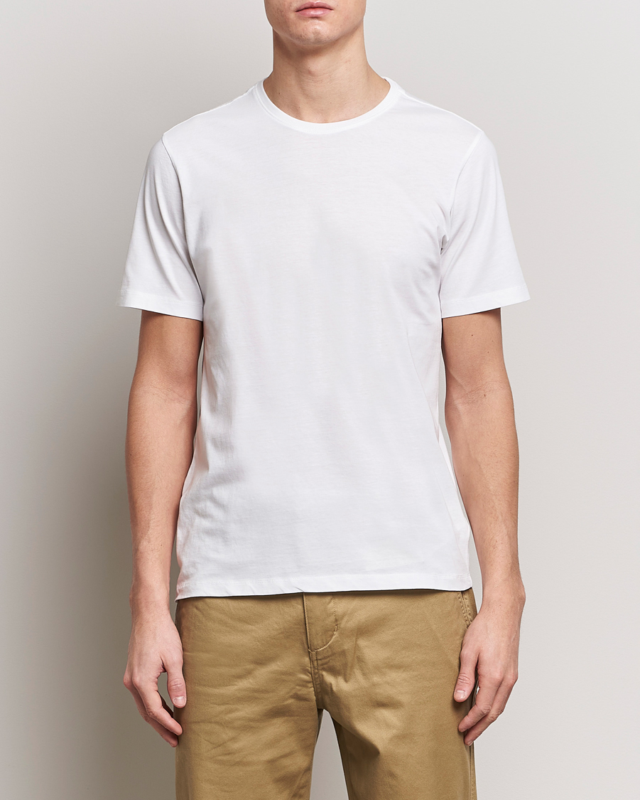 Men | Clothing | KnowledgeCotton Apparel | Agnar Basic T-Shirt Bright White