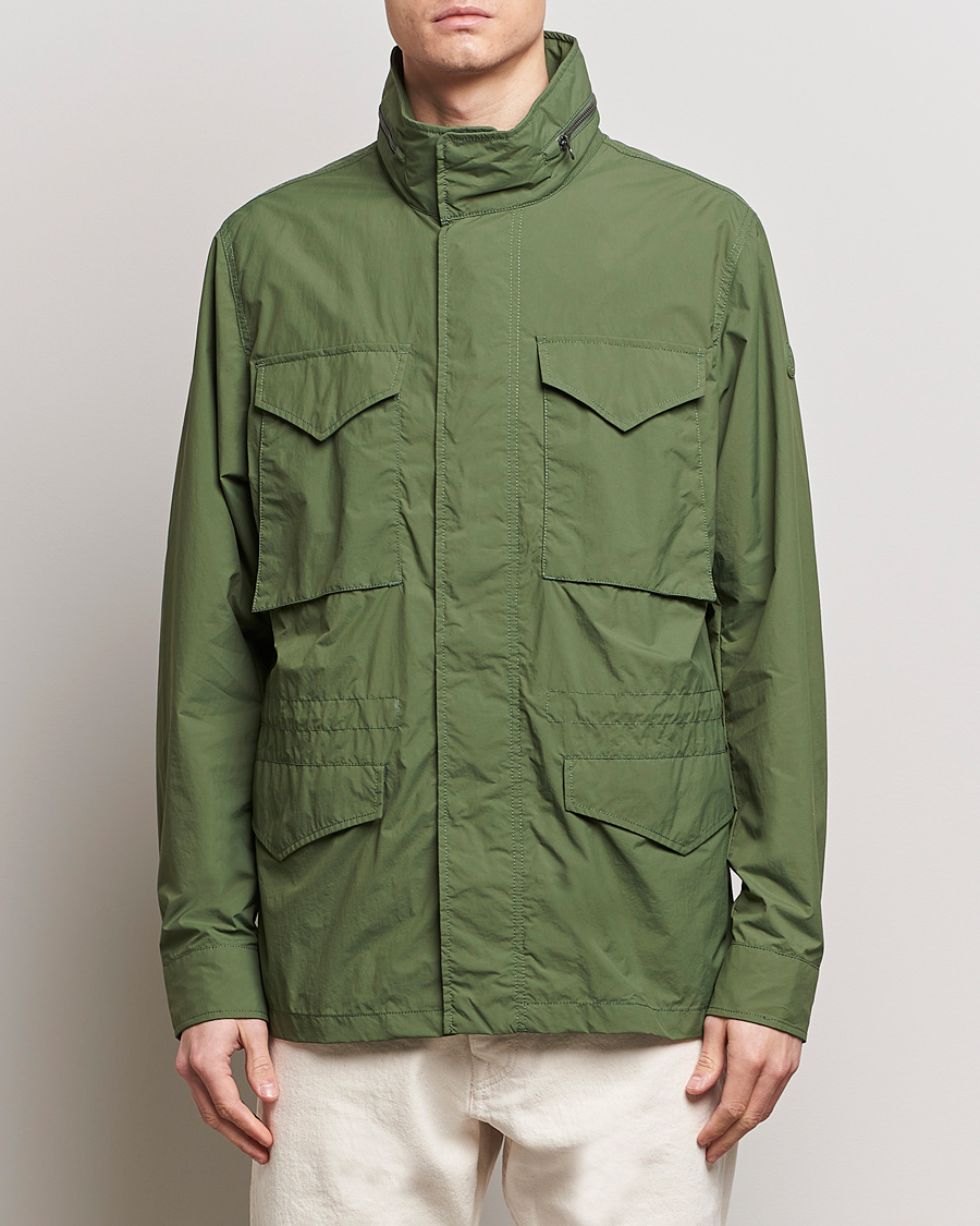 Men | Save The Duck | Save The Duck | Mako Water Repellent Nylon Field Jacket Dusty Olive