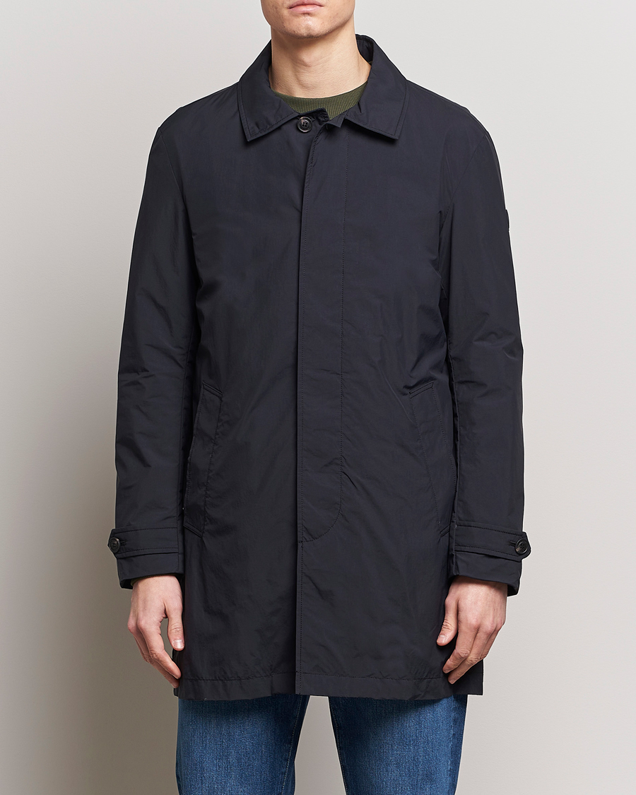 Men | Save The Duck | Save The Duck | Rhys Water Repellent Nylon Coat Black