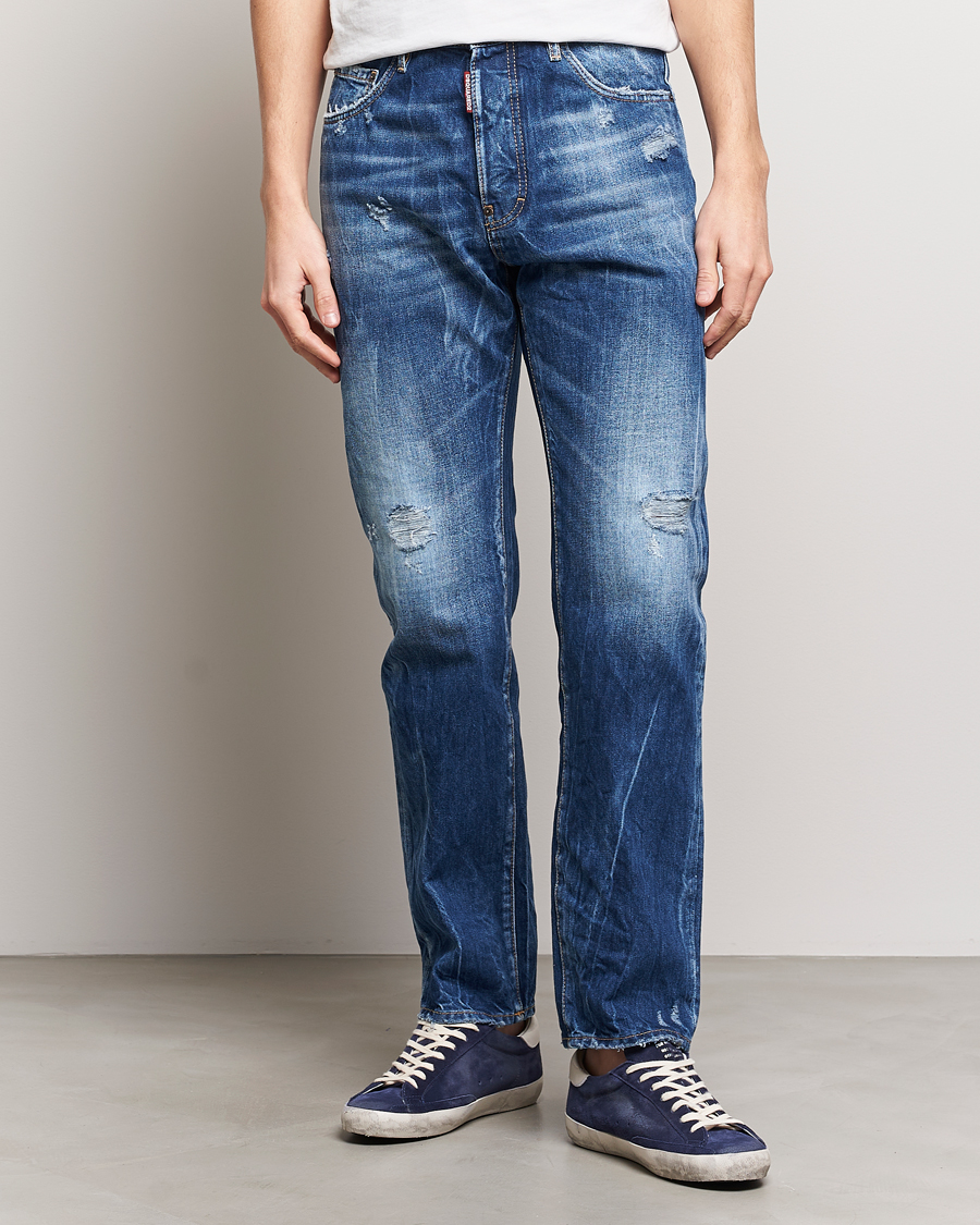 Men | Clothing | Dsquared2 | 642 Jeans Medium Blue