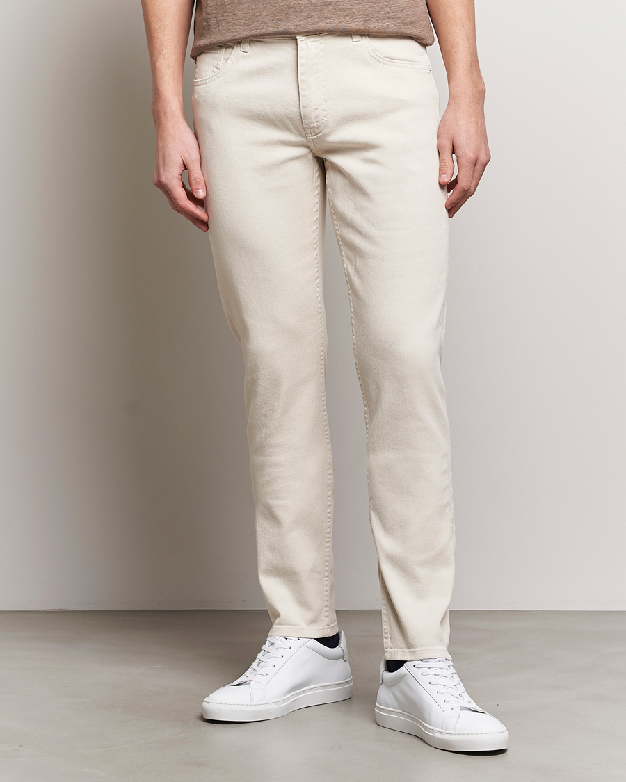 Men | J.Lindeberg | J.Lindeberg | Jay Twill Slim Stretch 5-Pocket Trousers Moonbeam