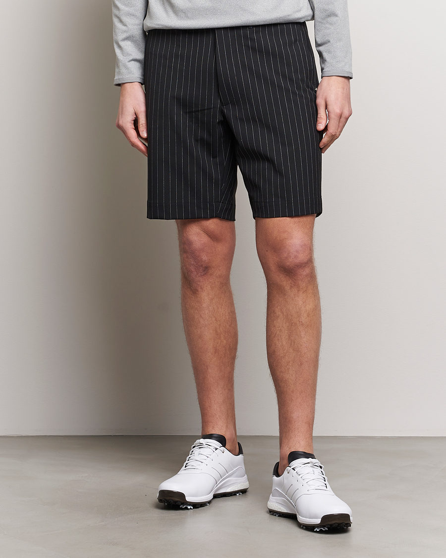 Men | Clothing | RLX Ralph Lauren | Tailored Golf Shorts Black Pinstripe