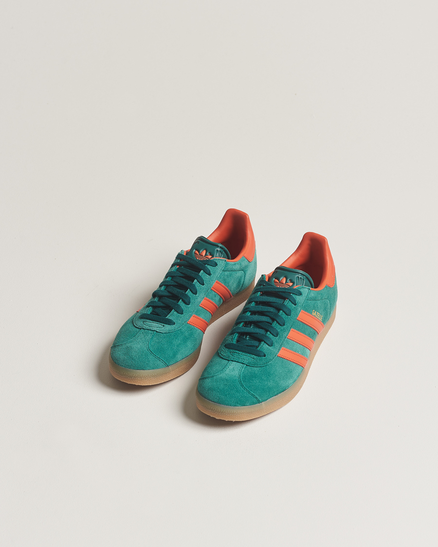Men | Shoes | adidas Originals | Gazelle Sneaker Green/Red