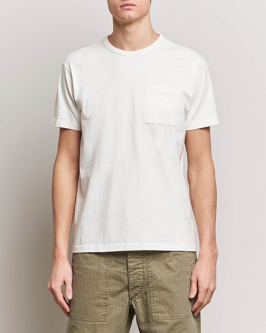 Men | T-Shirts | RRL | 2-Pack Pocket Tee Warm White