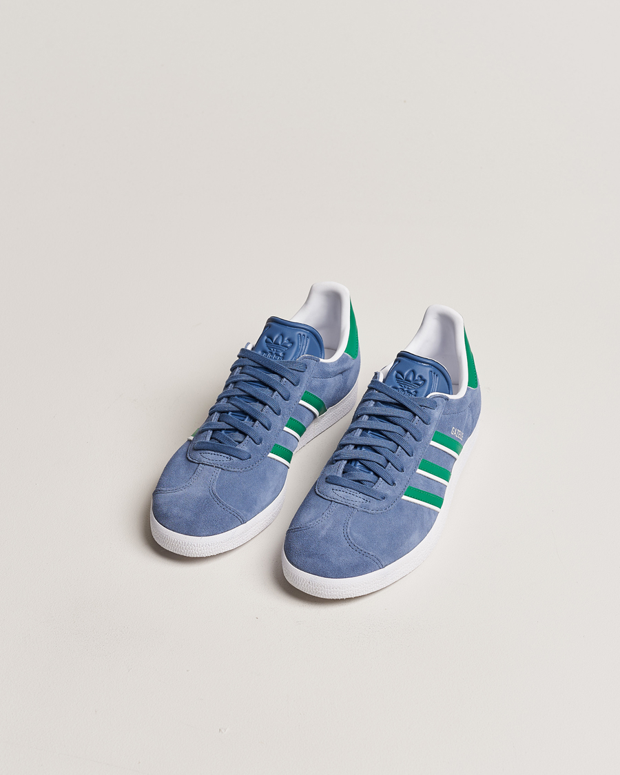 Men | Shoes | adidas Originals | Gazelle Sneaker Blue/Green