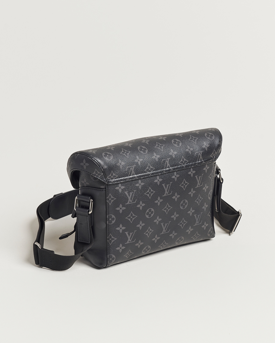 Men | Pre-Owned & Vintage Bags | Louis Vuitton Pre-Owned | Messenger Voyager PM Bag Monogram Eclipse
