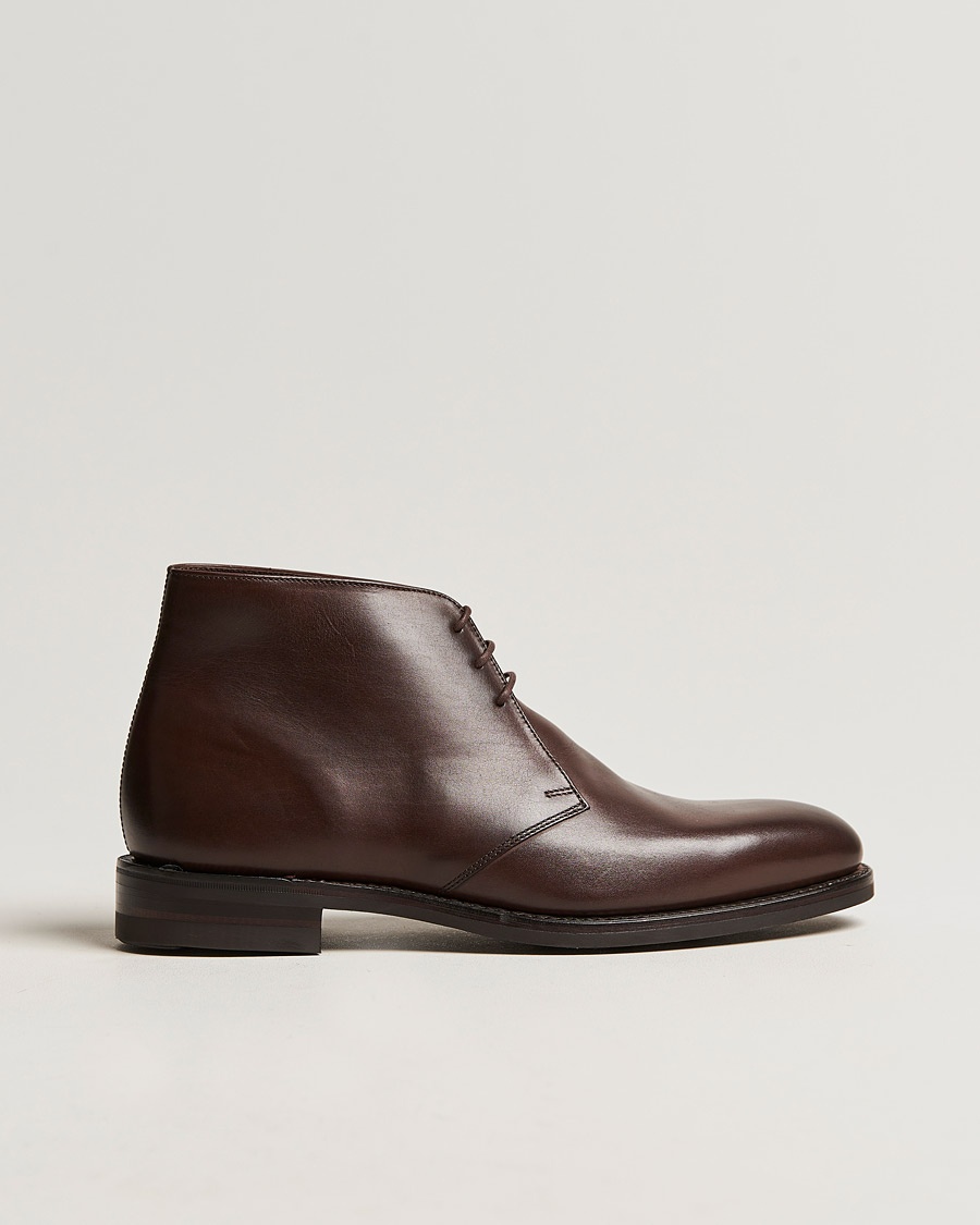 Loake 1880 Pimlico Chukka Boot Dark Brown Calf – Brown