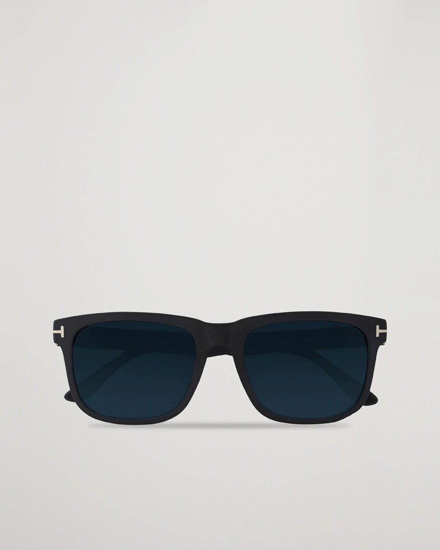 Tom Ford Stephenson FT0775 Sunglasses Black/Green – Black