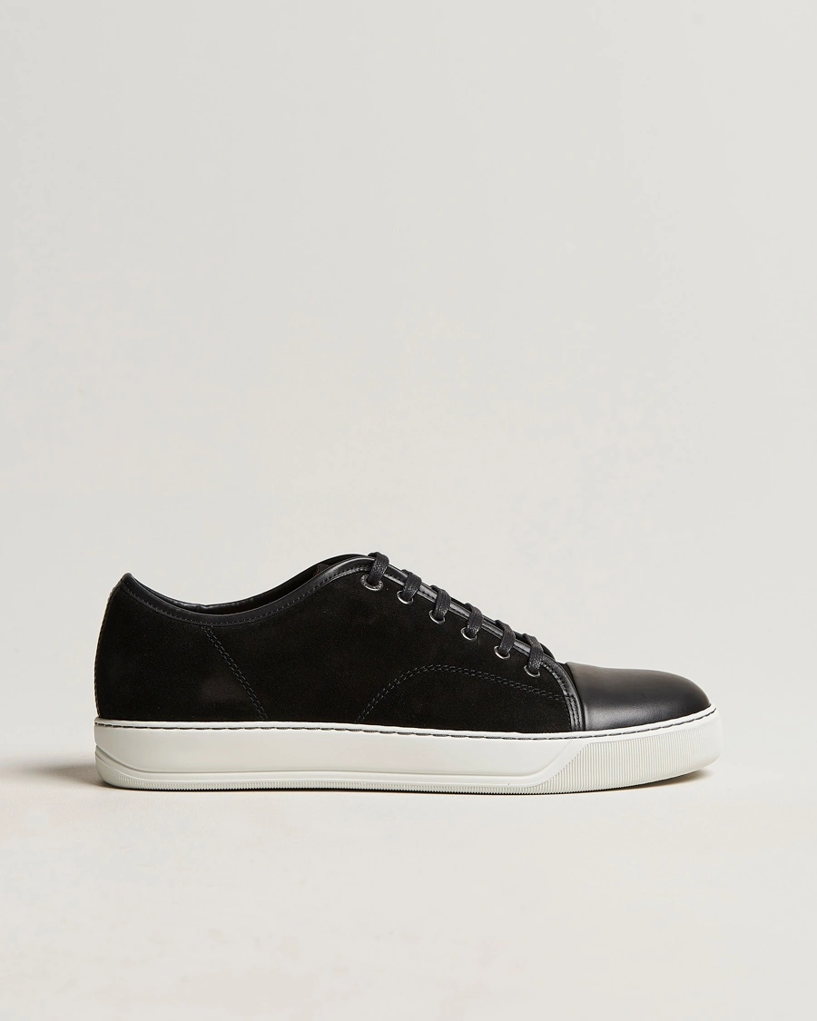 Lanvin DBB1 Nappa Cap Toe Sneaker Black – Black