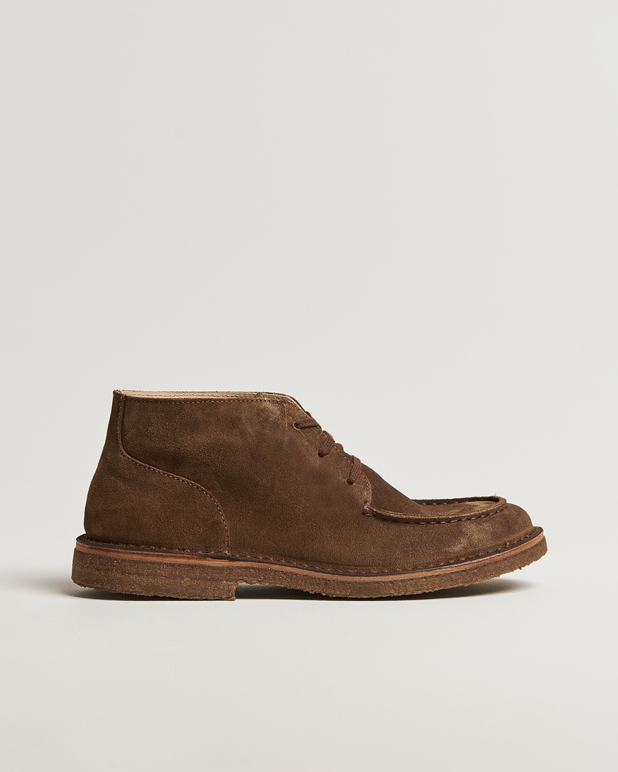 Astorflex Deukeflex Chukka Boot Dark Khaki Suede – Brown