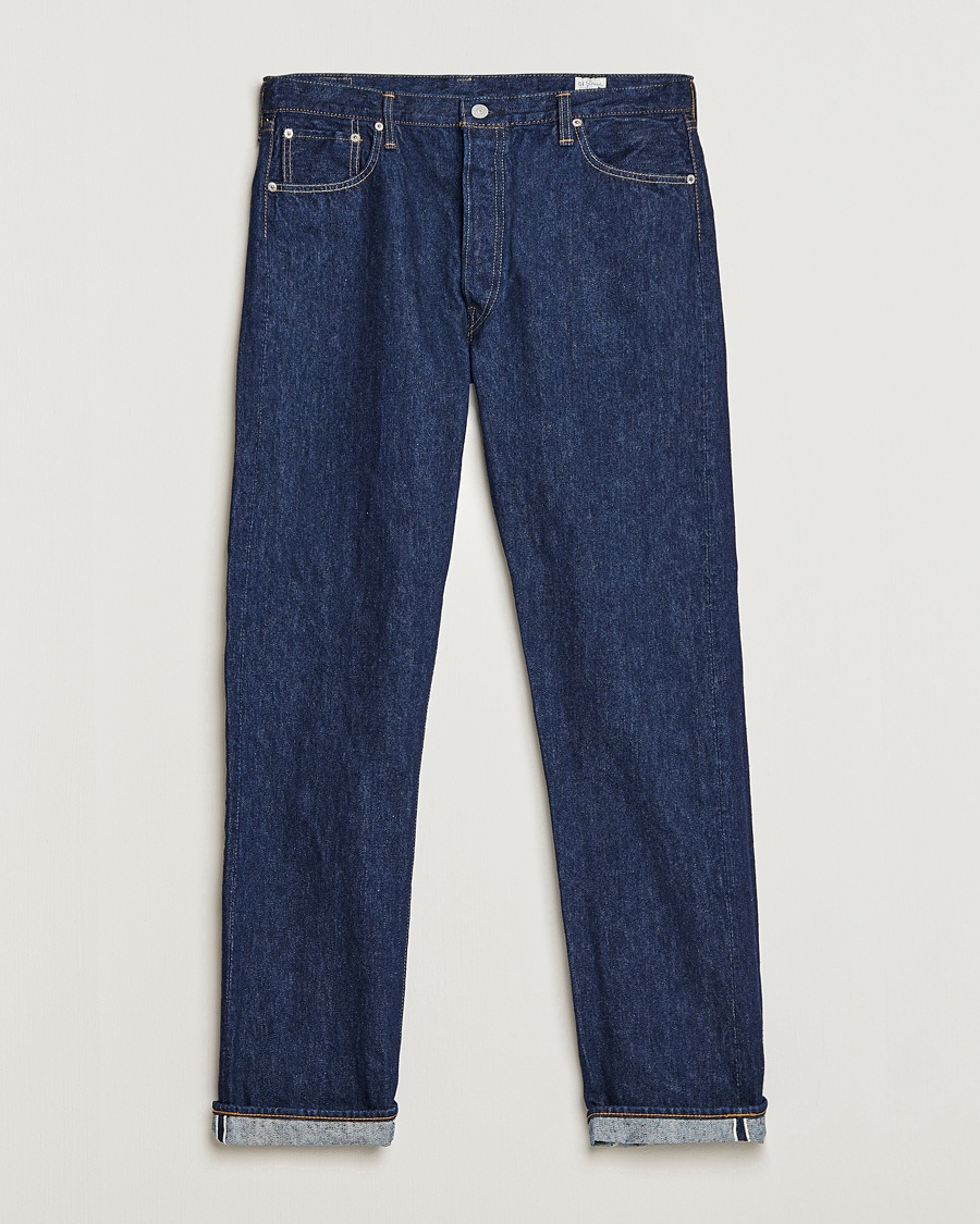 orSlow Tapered Fit 107 Selvedge Jeans One Wash – Blue
