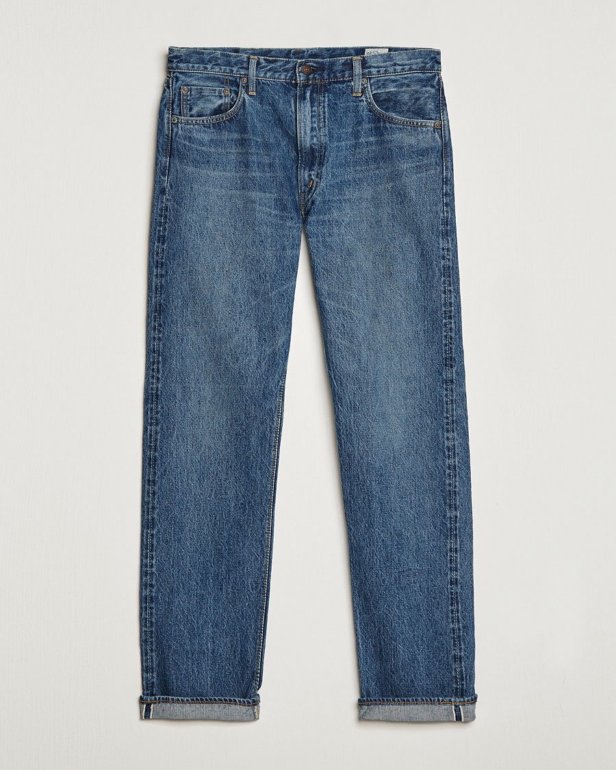 orSlow Tapered Fit 107 Selvedge Jeans 2 Year Wash – Blue