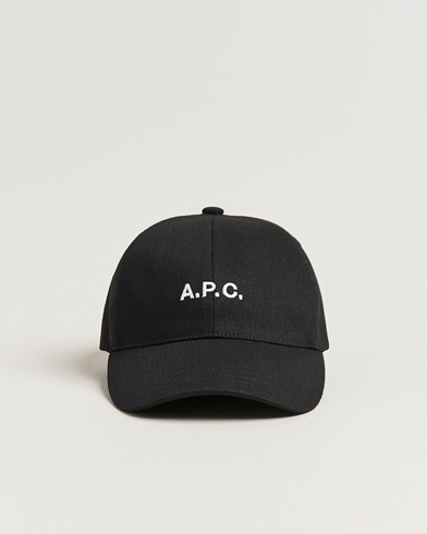 A.P.C. A.P.C.Charlie Baseball CapBlack – Black