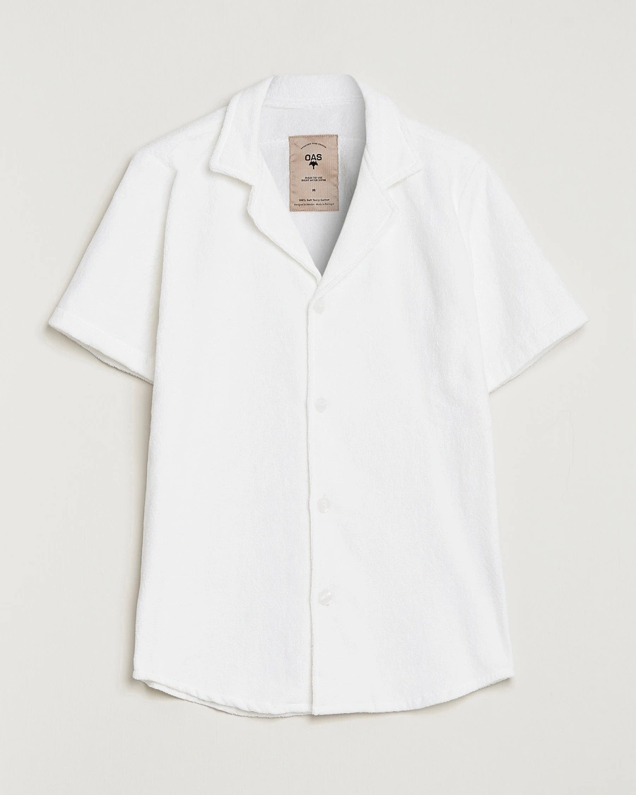 OAS Terry Cuba Short Sleeve Shirt White – White