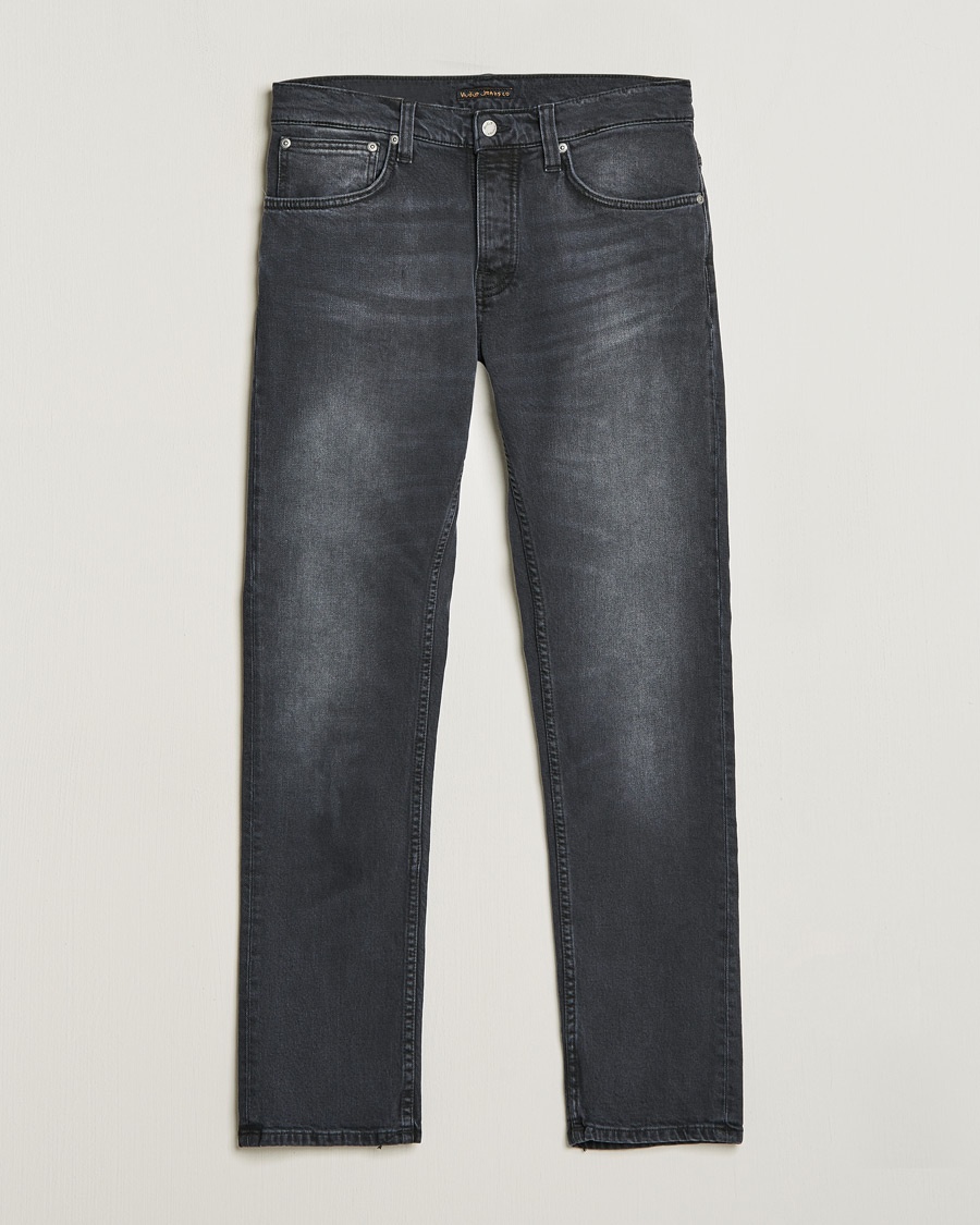 Nudie Jeans Grim Tim Jeans Dark Cove – Grey