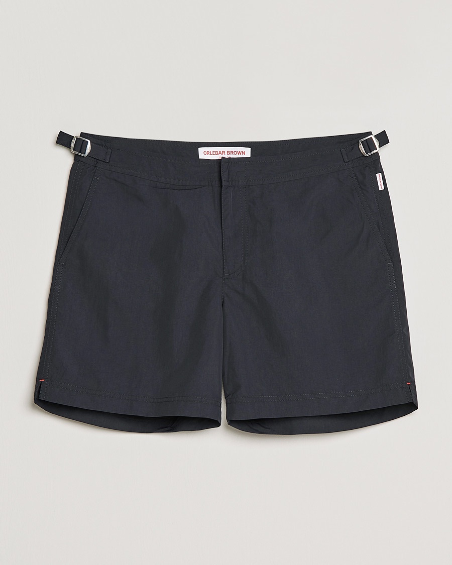 Orlebar Brown Bulldog Medium Length Swim Shorts Black – Black