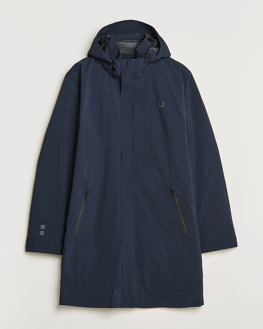 UBR Black Storm Coat Navy – Blue