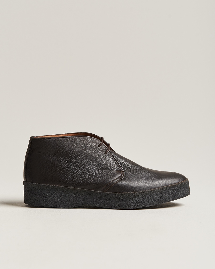 Sanders Joel Grained Chukka Boot Savage Brown – Brown