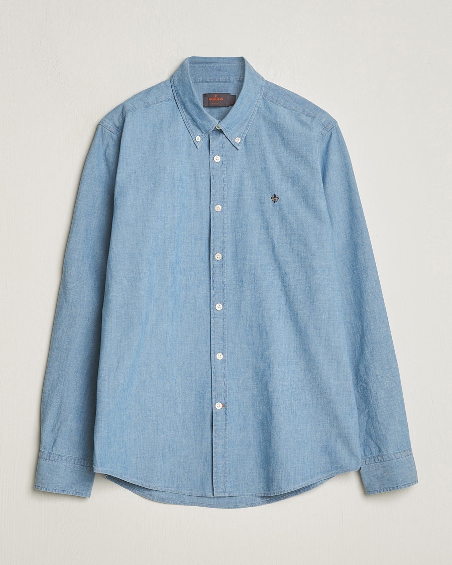 Morris Chambray Shirt Blue – Blue