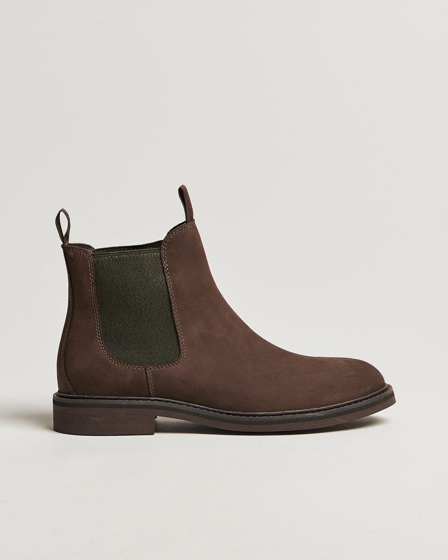 Loake Shoemakers Ducksworth Waterproof Chelsea Boot Brown Nubuck – Brown