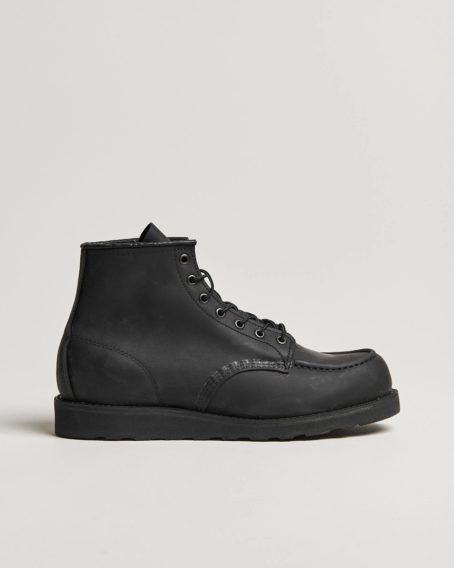 Red Wing Shoes Moc Toe Boot Black Harness – Black