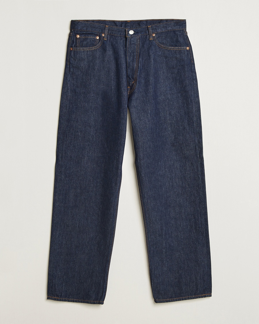 orSlow 101 Dad Fit Jeans One Wash – Blue