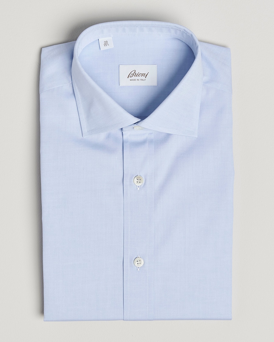 Brioni Classic Dress Shirt Light Blue – Blue