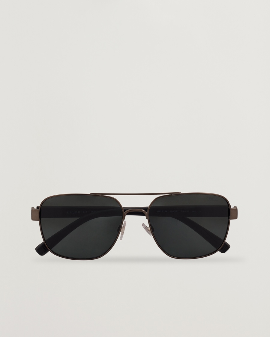 Polo Ralph Lauren 0PH3154 Sunglasses Matte Gunmetal – Grey