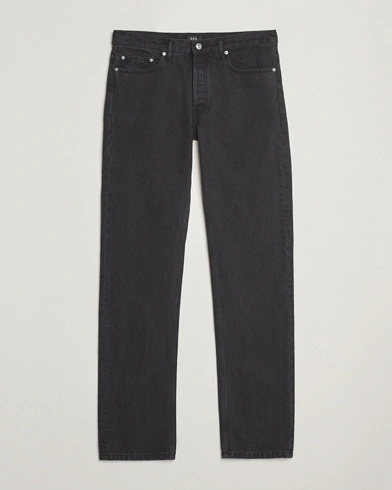 A.P.C. New Standard Jeans Washed Black – Black