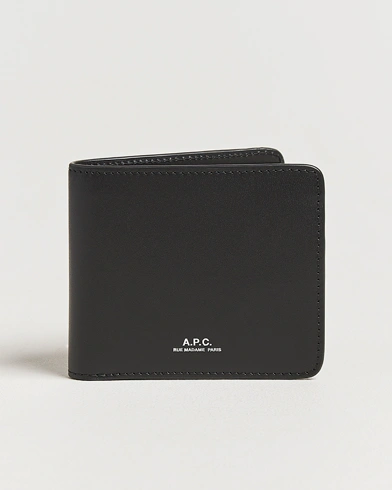 A.P.C. A.P.C.Leather WalletBlack – Black