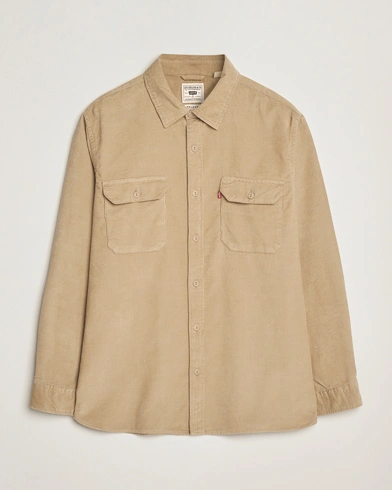 Levi's Jackson Corduroy Worker Shirt Beige – Beige