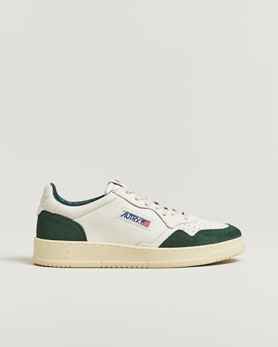 Autry Medalist Low Sneaker White/Bottle Green – White
