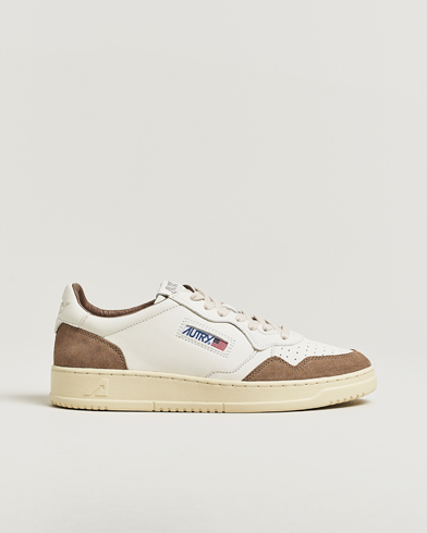 Autry Medalist Low Sneaker White/Tobacco – White