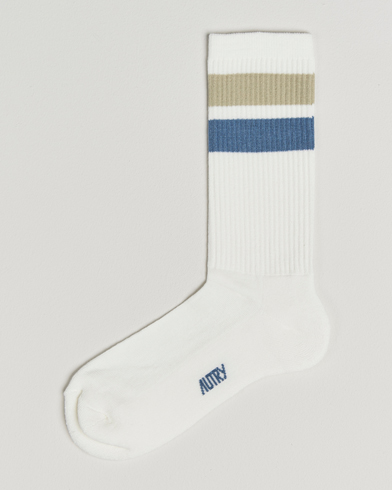 Autry Logo Socks White – White