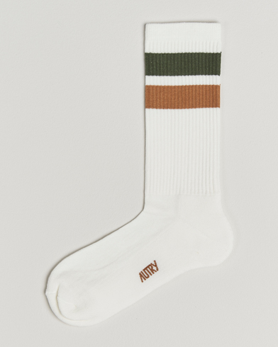 Autry Logo Socks White – White